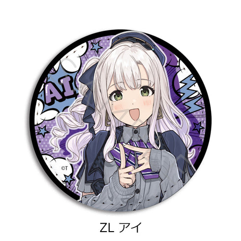 『ガールズバンドクライ』第5弾 レザーバッジ(丸形) ZL アイ